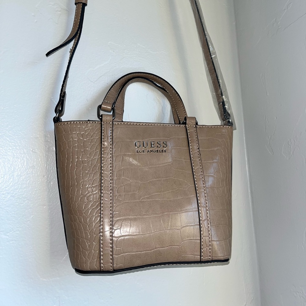 Guess ‘Eastport Mini’ Handbag Caramel color Style: CR819481 Tote - Brand New